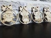 Резные новогодние игрушки 🎁