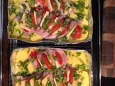 Индейка запечённая с овощами ?