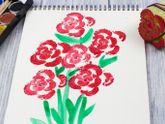 Рисуем сельдереем