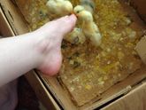 Массаж кур при беременности )