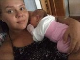 Родила!