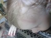 Сына ударился об угол