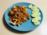 Лосось жареный с овощами😋🐟🌶🍴