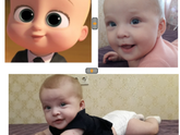 А на кого похож Ваш малыш ?)