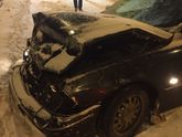 Попала в аварию