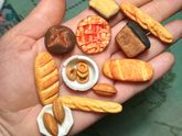 Овощи, фрукты и еда из полимерной глины.