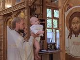 Покрестили нашу сладкую клубничку