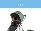 Коляски: Сейчас идет выбор из 2-ух, Uppababy и Bugaboo.