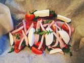 Куриная грудка с моцареллой в конверте