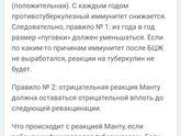 Реакция манту