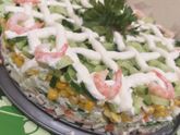 Праздничный салат, дайте пожалуйста рецепт