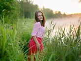 Восход и туман в 5 утра.