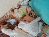 Чем занимается ребенок,пока мама делает зарядку