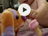 Сходили сегодня к педиатру. Нам без 3 дней 7 месяцев. И как отмыть краску с детской обуви