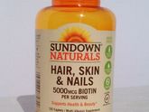 Комплекс для волос,кожи и ногтей от Sundown naturals.Мой отзыв.