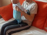 Наконец-то приехал муж. Наш папочка?