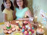 Наш пасхальный праздник. Утро дома. (08.04.18)