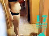 Животики в 17-18 недель