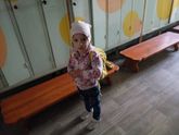Первый день в саду?