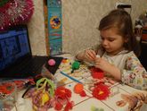 Поделки из помпонов и синельной проволоки из фикспрайса