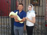 Покрестили сыночка👼🌈✨