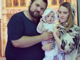 Покрестили сегодня нашу малышку