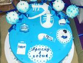 Тортик на годик сынули 🎂