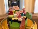 Наш торт 🎂 на ДР доченьки🍾отзыв🙏