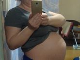 33 недельки будет завтра. Живот опустился?(((