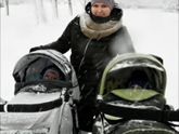 Снежная зима❄⛄сынок гулял со своим другом Сашей⛄⛄❄ ??????