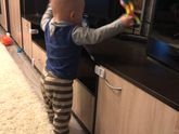 Успела сфоткать как дочка