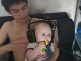 Паша познаёт мир...