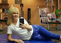Никакого фотошопа: Валерия показала свою фитнес-тренировку без прикрас