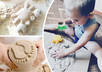 Видео: как сделать кинетический песок своими руками