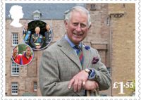 К 70-летию принца Чарльза: 6 новых марок с королевской семьей