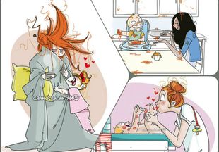 Трудности материнства: 10 честных иллюстраций