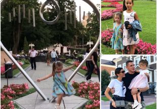 Двухлетняя дочь Бородиной устроила концерт в центре Москвы