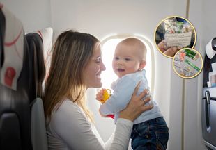 С заботой: мама грудничка раздала пассажирам самолета беруши и сладости
