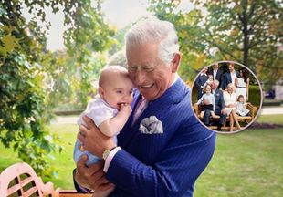 Любимый дедушка: новые портреты с принцем Луи к юбилею принца Чарльза