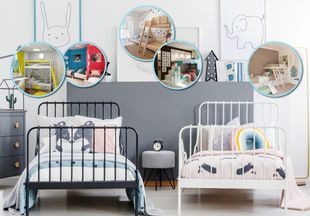 Детская для двух детей: как выбрать кровати и разделить пространство