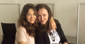 Три красотки: Татьяна Лютаева и Екатерина Климова с дочкой приняли участие в фотосъемке