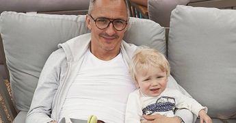 Степан Михалков отдыхает с сыном на юге