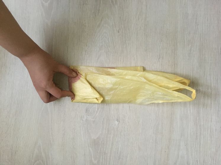 лайфак, как сложить пакет)))