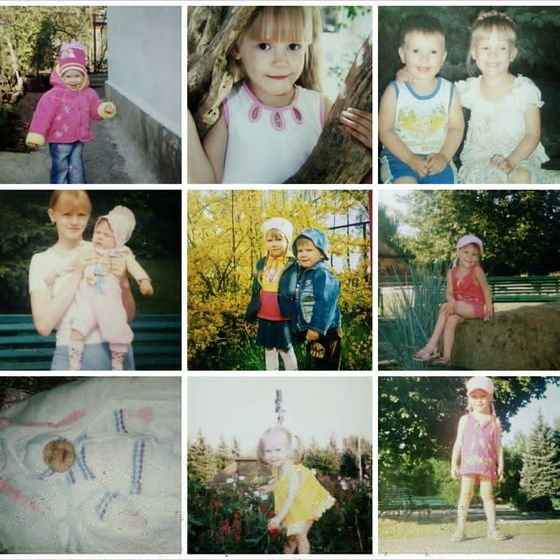 Старшей дочке сегодня 15 лет, а самому младшему сегодня 9 месяцев)))