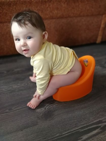 Знакомство с горшком))) 😎🚽