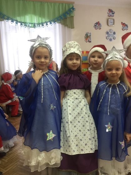На конкурс. Наше новогоднее платье