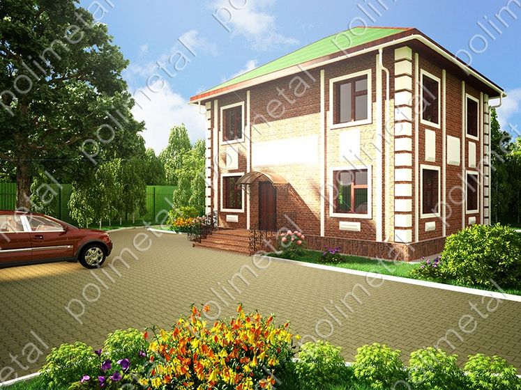 Дом на металлокаркасе