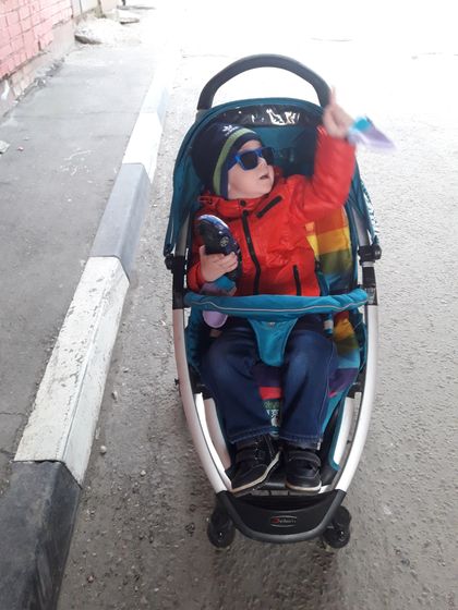 Сменили транспорт😊