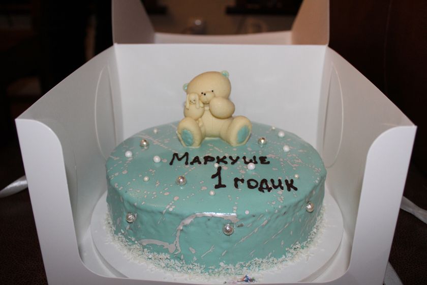 Отпраздновали наш годик!)Море