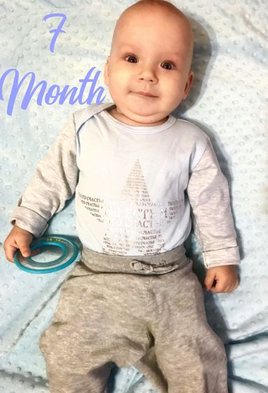 Данилу 7 месяцев ?